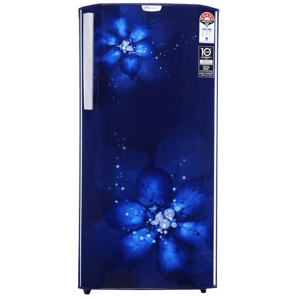Godrej Edge Neo 192 Litres 5 Star Direct Cool Single Door Refrigerator with Uniform Cooling Technology (RD EDGE NEO 207E 53 THI, Zen Blue)_1