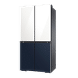 SAMSUNG 670 Litres Frost Free French Door Smart Wi-Fi Enabled Refrigerator with Twin Cooling Plus Technology (RF63A91C377/TL, Glam White/Glam Navy)_4