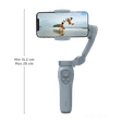 Qubo HGL01GR001 3-Axis Gimbal for Mobile (Smart Face & Object Tracking, Grey)_3