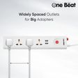 One Beat Spark 4 Plus 10 Amps 4 Sockets Extension Board (2 Meters, Short Circuit Protection, OB-20422-U, White)_3