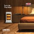 POLAR Comfort 1200 Watts Halogen Room Heater (Tip Over Safety Switch, RHHCOM, White)_3