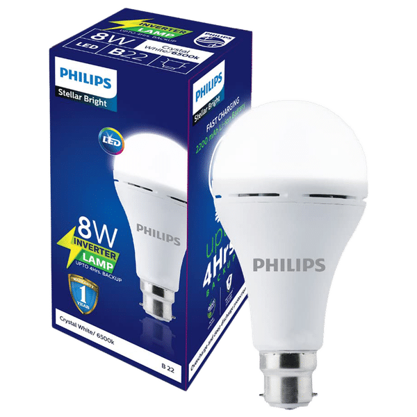 Buy Philips Stellar Bright 8 Watts LED Bulb (700 Lumens, 929003509213, Cool  Day Light) Online - Croma