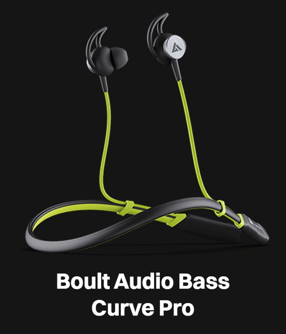 Buy Boult Audio ProBass Curve Pro BA RD CurvePro Neckband with