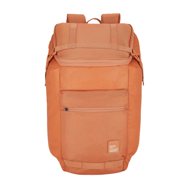 VIP Jump 02 27 Litres Polyester Backpack (Hard Top Case, BPJUM2ZOG, Zesty Orange)_1