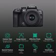 Canon EOS R10 24.2MP Mirrorless Camera (18-45 mm Lens, 22.3 x 14.9 mm Sensor, Vari-Angle Touch Screen LCD)_2