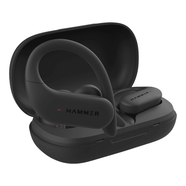 HAMMER KO 2.0 TWS Earbuds (IPX4 Water Resistant, 20 Hours Playtime, Black)_1