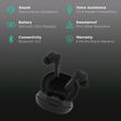 HAMMER Airflow 2.0 TWS Earbuds with Passive Noise Cancellation (IPX4 Water Resistant, 12 Hours Playtime, Midnight Black)_2
