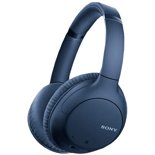 SONY WH-CH710N Bluetooth Headset with Mic (Active Noise Cancellation, Over Ear, Blue)_1