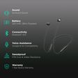 oppo Enco M32 EWN20 Neckband (IP55 Water & Sweat Resistant, 28 Hours Playtime, Black)_2