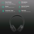 JBL Tune 500 JBLT500BTBLK Bluetooth Headphone with Mic (16 Hours Playback, On Ear, Black)_2