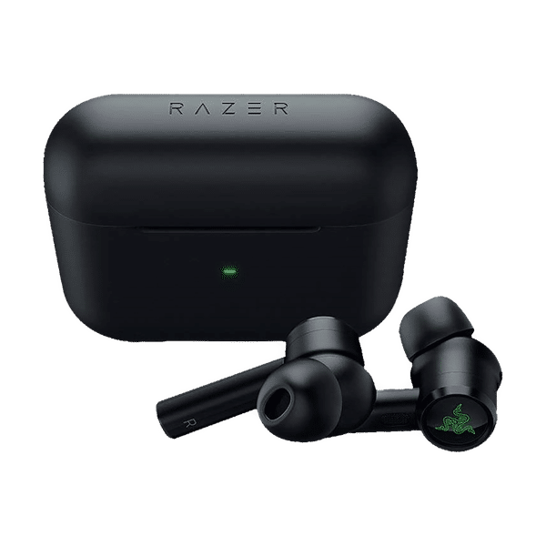 RAZER Hammerhead Pro RZ12-03440100-R3A1 TWS Earbuds with Active Noise Cancellation (20 Hours Playback, Black)_1