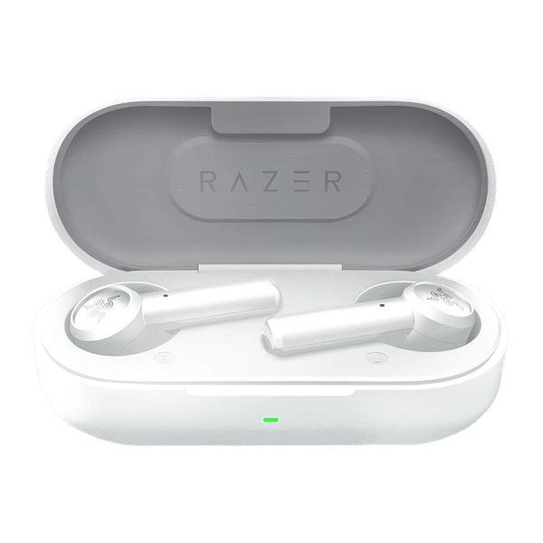 RAZER Hammerhead RZ12-02970500-R3M1 TWS Earbuds (IPX4 Water Resistant, 15 Hours Playback, Mercury White)_1