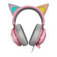 RAZER Kraken Kitty Quartz RZ04-02980200-R3M1 Wired Gaming Headset with Active Noise Cancellation (Stream Reactive Lighting, Over Ear, Pink)_3