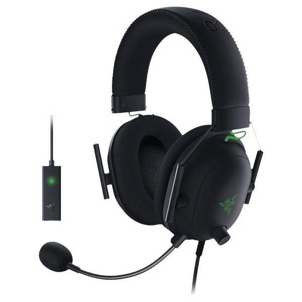 RAZER BlackShark V2 RZ04-03230100-R3M1 Wired Gaming Headset with Advanced Passive Noise Cancellation (HyperClear Cardioid Mic, Over Ear, Black)_1