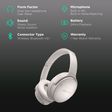 BOSE QuietComfort 45 Bluetooth Headphone with Mic (24 Hours Playtime, Over Ear, White Smoke)_2