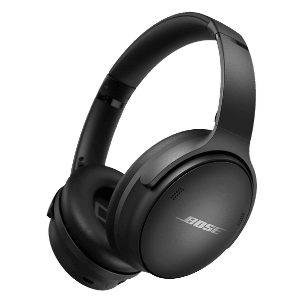 BOSE QuietComfort 45 866724-0100 Bluetooth Headset with Mic (24 Hours Playtime, Over Ear, Black)_1