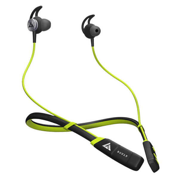 BOULT AUDIO ProBass Curve Pro BA-RD-CurvePro Neckband with Noise Isolation (IPX5 Sweat & Water Resistant, Google & Siri Compatibility, Green)_1