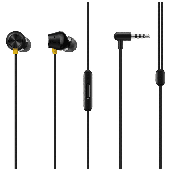 realme Buds 2 Neo RMA2016 Wired Earphone with Mic (In Ear, Black)_1