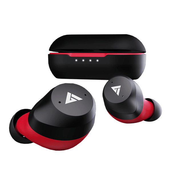 BOULT AUDIO AirBass Truebuds BA-RD-Truebuds In-Ear Truly Wireless Earbuds With Mic (Bluetooth 5.0, Touch Control, Red)_1