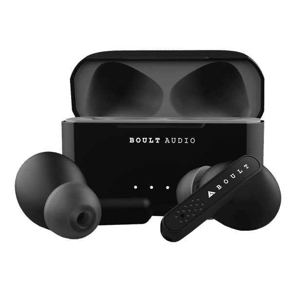BOULT AUDIO AirBass Propods BA-RD-Propods In-Ear Truly Wireless Earbuds With Mic (Bluetooth 5.0, Microwoofers, Black)_1