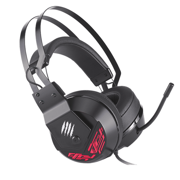 MAD CATZ The Authentic F.R.E.Q. 4 Wired Gaming Headset with Environmental Noise Cancellation (7.1 Surround Sound, Over Ear, Black)_1