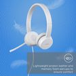 Lenovo 110 Stereo GXD1B67867 Wired Headphone with Mic (On Ear, White)_4