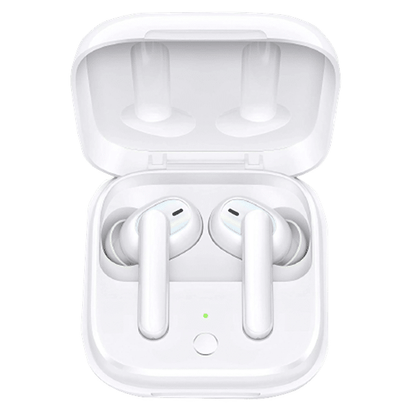 oppo Enco ETI21 TWS Earbuds with Active Noise Cancellation (IP54 Dust & Water Resistant, 24 Hours Playtime, Floral White)_1