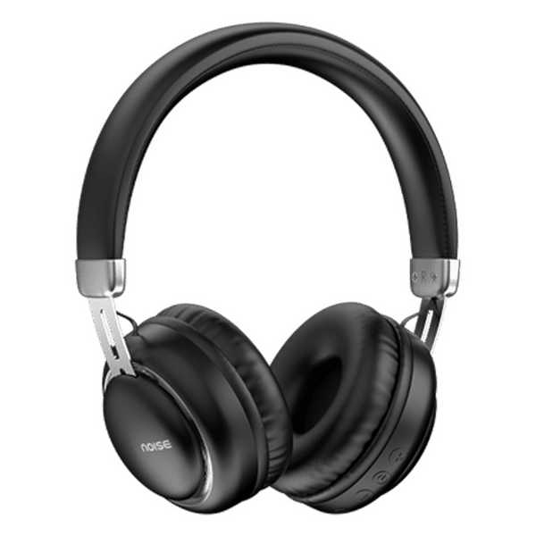 Noise Powr AUD-HDPHN-POWR Bluetooth Headphone with Mic (25 Hours Playback, On Ear, Onyx Black)_1
