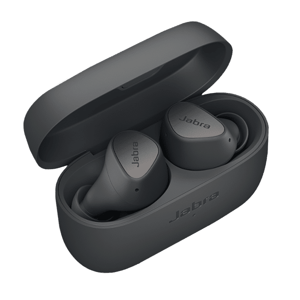 Jabra Elite 3 TWS Earbuds with Noise Isolation (IP55 Rainproof, 28 Hours Playtime, Dark Grey)_1