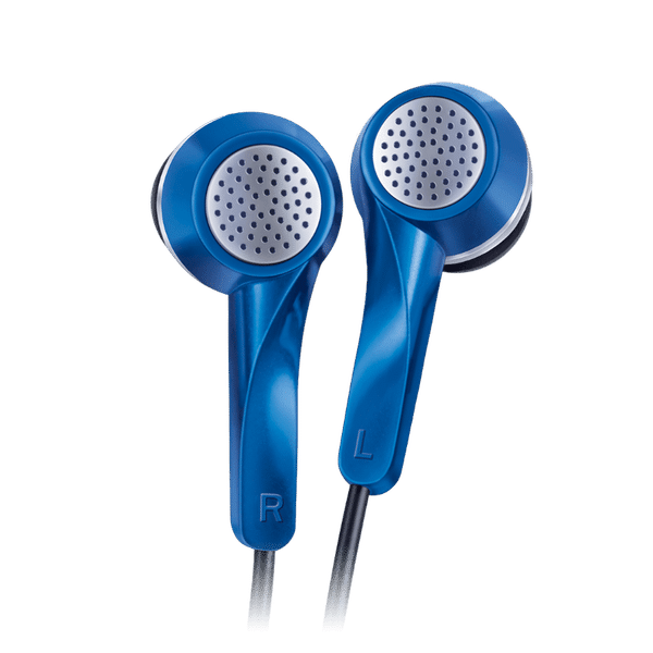 fingers SoundGlitz Wired Earphone with Mic (In Ear, Imperial Blue/Silver)_1