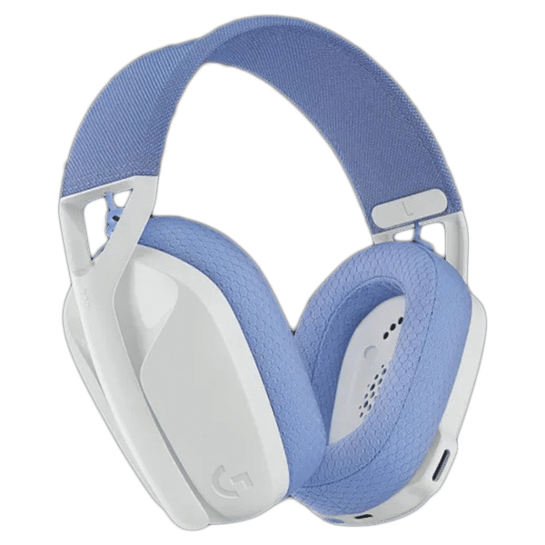 logitech G435 981-001075 Bluetooth Gaming Headset (18 Hours Playback, Over Ear, Off-White/Lilac)_1