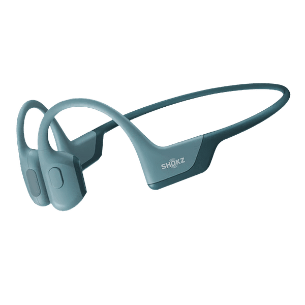 SHOKZ OpenRun Pro Bone Conduction Bluetooth Headset with Noise Isolation (IP55 Water Resistant, Premium Sound, Blue)_1