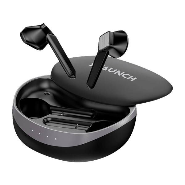 STAUNCH Boom 350 TWS Earbuds with Passive Noise Cancellation (Sweat & Splash Resistant, 13 Hours Playtime, Black)_1