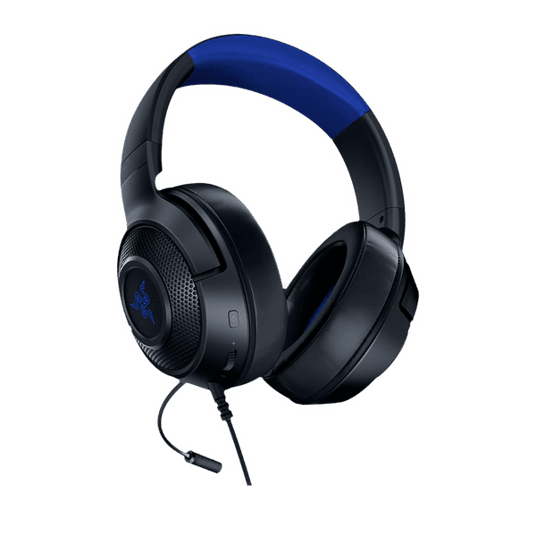 RAZER Kraken X RZ04-02890200-R3M1 Wired Gaming Headset (Sweat & Water Resistance, Over Ear, Black/Blue)_1