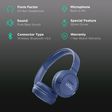 JBL Tune 510 JBLT510BTBLU Bluetooth Headset with Mic (Dual Connectivity, On Ear, Blue)_2
