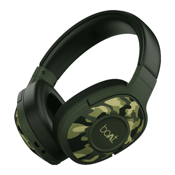 boAt Rockerz 550 Bluetooth Headset with Mic (Dual Connectivity, Over Ear, Darkgreen)_1