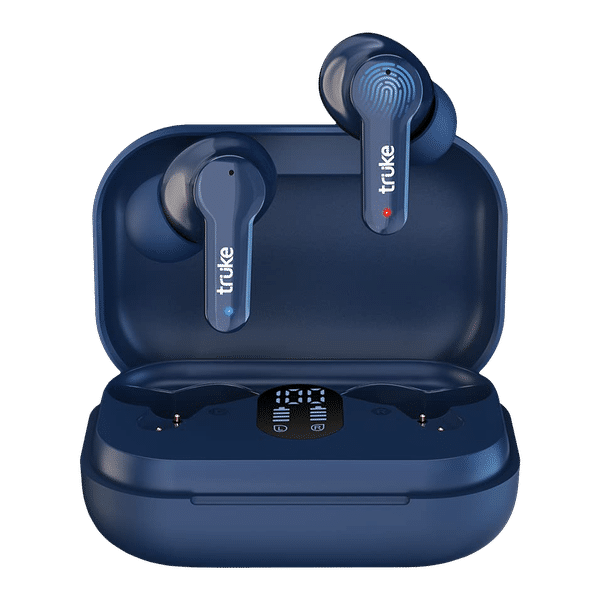 truke Buds Q1 E21 TWS Earbuds with Environmental Noise Cancellation (IPX4 Sweat & Water Resistant, 60 Hours Playback, Blue)_1