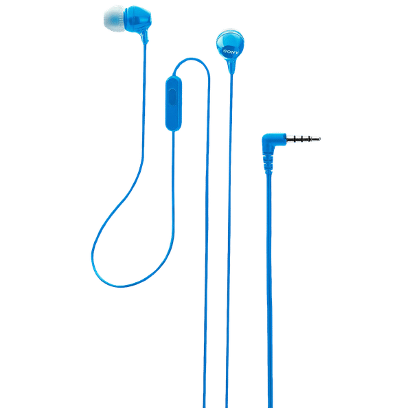 SONY MDR-EX14AP Wired Earphone with Mic (In Ear, Blue)_1