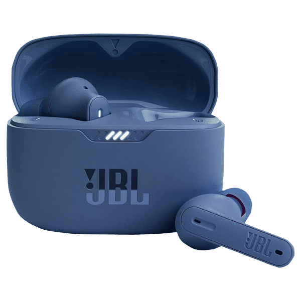 JBL Tune 230NC JBLT230NCTWSBLU TWS Earbuds with Active Noise Cancellation (IPX4 Sweat & Water Resistant, 40 Hours Playback, Blue)_1