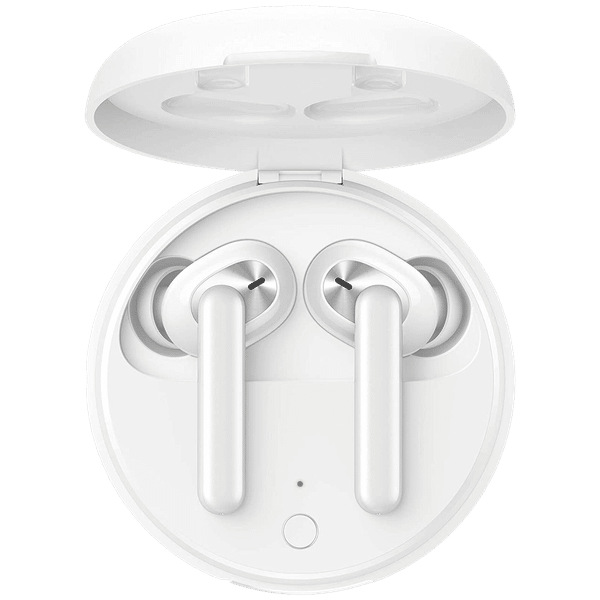 oppo Enco W31 ETI11 TWS Earbuds with AI Noise Cancellation (IP54 Dust & Waterproof, 15 Hours Playback, White)_1