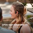 AfterShokz OpenMove Bone Conduction Bluetooth Headphone with Noise Isolation (IP55 Water Resistant, Deep Bass, Grey)_4
