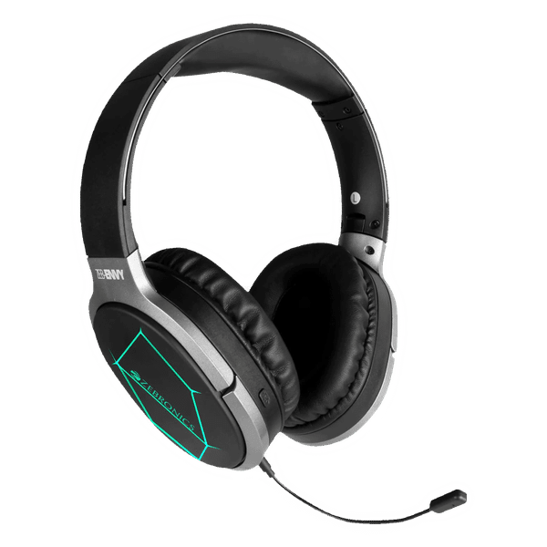 ZEBRONICS Envy Bluetooth Headphone with Mic (33 Hours Playtime, Over Ear, Black)_1