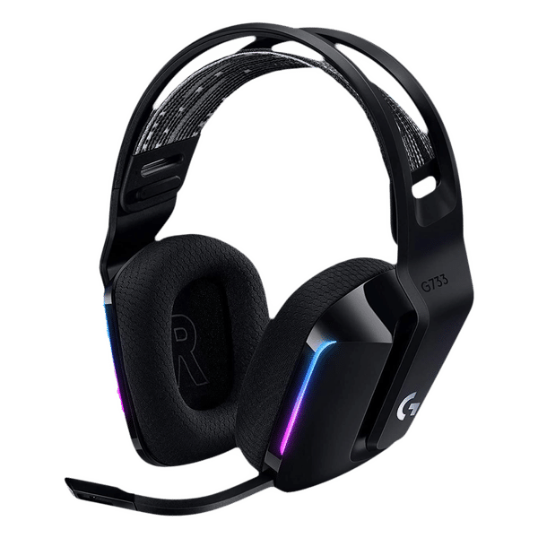 logitech G733 981-000867 Bluetooth Gaming Headset (29 Hours Playback, Over Ear, Black)_1