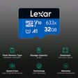 Lexar 633x BLUE Series MicroSDXC/SDHC 32GB Class 3 100MB/s Memory Card_3