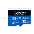 Lexar 633x BLUE Series MicroSDXC/SDHC 32GB Class 3 100MB/s Memory Card_2