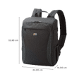 Lowepro Format 150 Water Resistant Backpack Camera Bag for DSLR (Sturdy and Padded Design, Black)_3