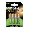 DURACELL Recharge Plus 1300 mAh Ni-MH AA Rechargeable Battery (Pack of 4)_1