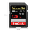 SanDisk Extreme Pro SDXC 128GB Class 10 300MB/s Memory Card_2