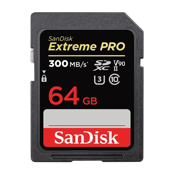 SanDisk Extreme Pro SDXC 64GB Class 10 300MB/s Memory Card_1