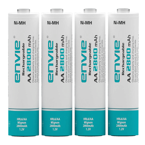 envie AA2800 4PL 2800 mAh Ni-MH AA Rechargeable Battery (Pack of 4)_1